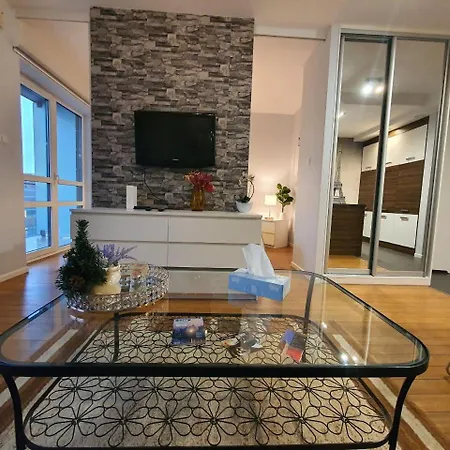 Platinum Towersapartments Parking Apartment Warsaw